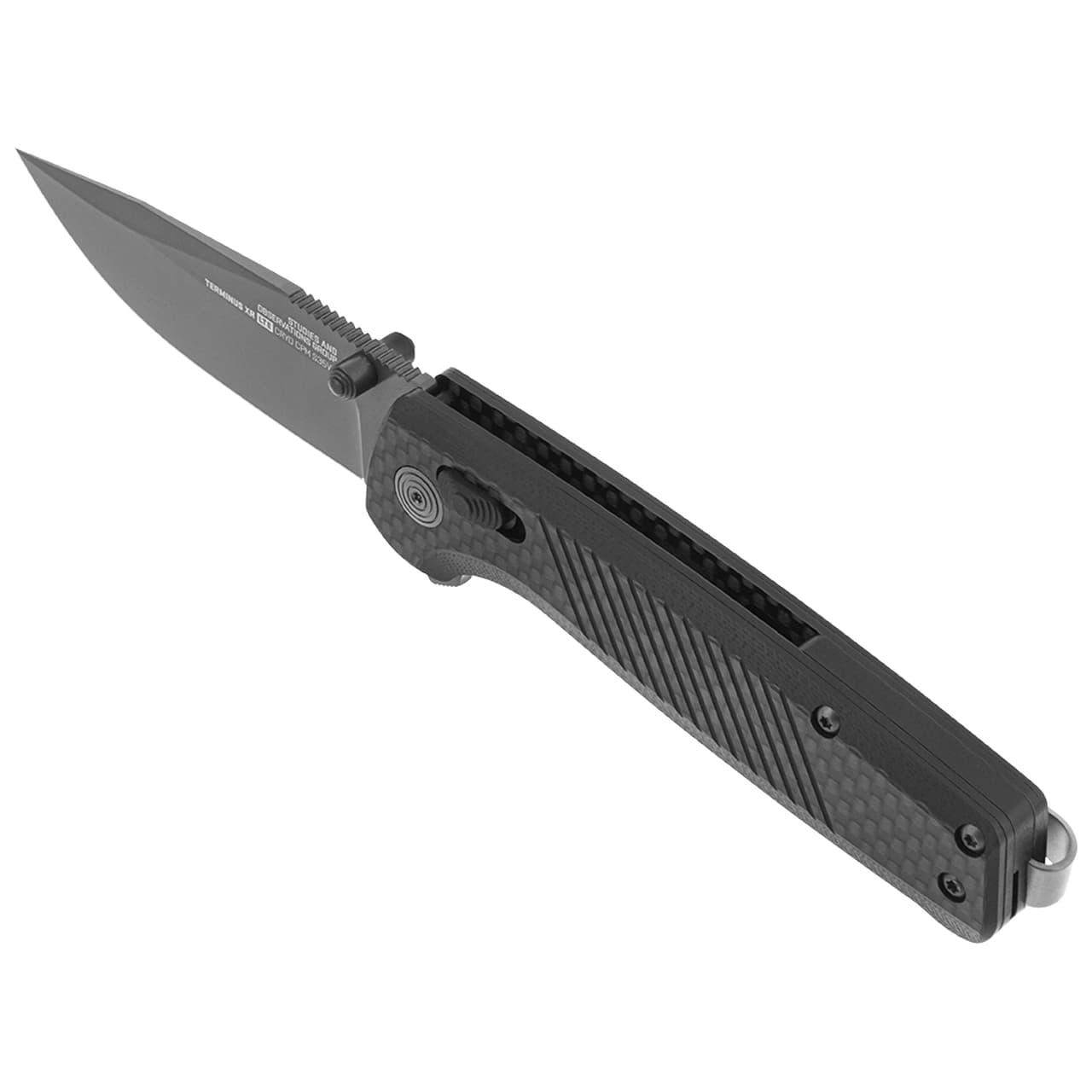 IN TRANSIT-SOG Terminus XR LTE Folding Knife 2.95" Blade Black and Grey