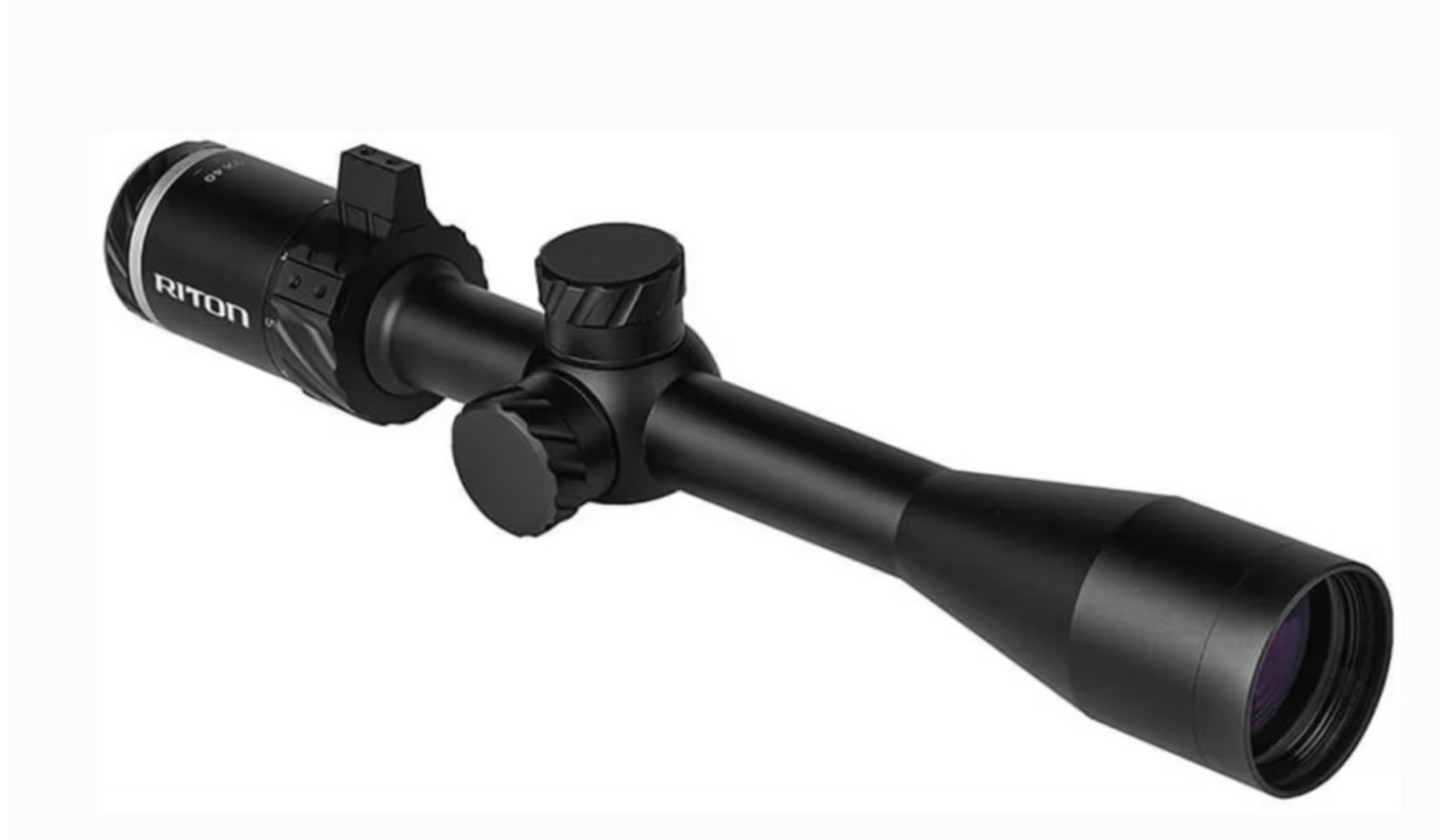 Riton 3 Primal 3-9x40 EER Scope - Extended Eye Relief Duplex