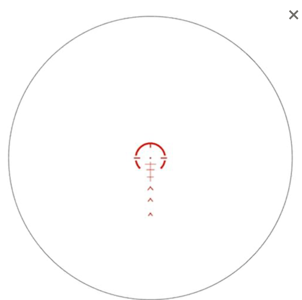 Swampfox Arrowhead 1-8x24 SFP LPVO Scope | 30mm | Guerrilla Dot BDC Reticle