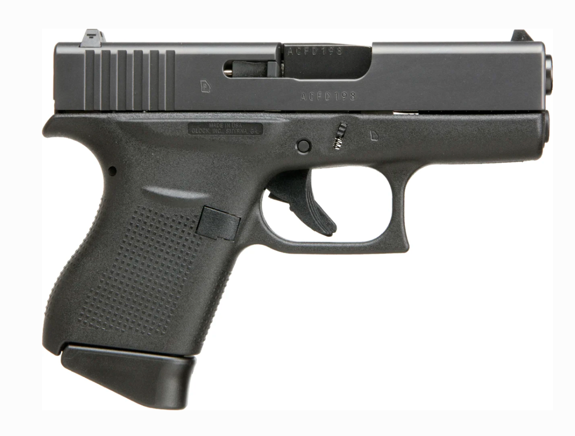 GLOCK 43 USA 9mm 3.39-Inch 6-Round Pistol