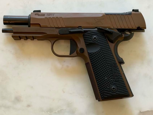 SIG Sauer 1911 XCarry .45 ACP 4.2" Coyote Optics Ready Night Sights