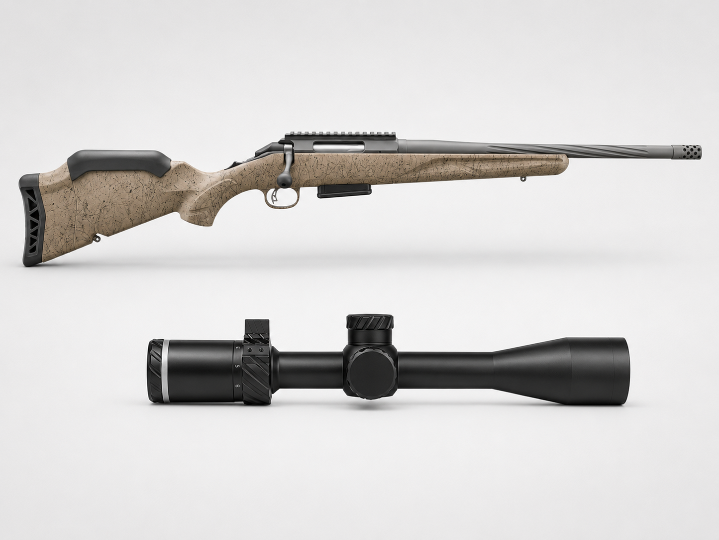 Ruger American Ranch Gen II .350 Legend Rifle with Riton 3 Primal 3-9x40 EER Scope Package
