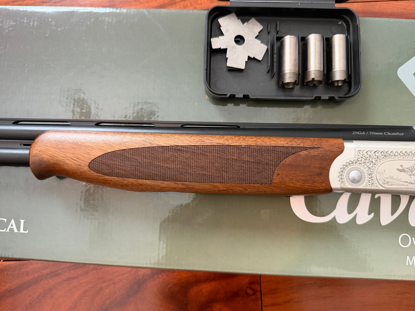 American Tactical Cavalry 28 Gauge O/U 26" Walnut Excellent Condition