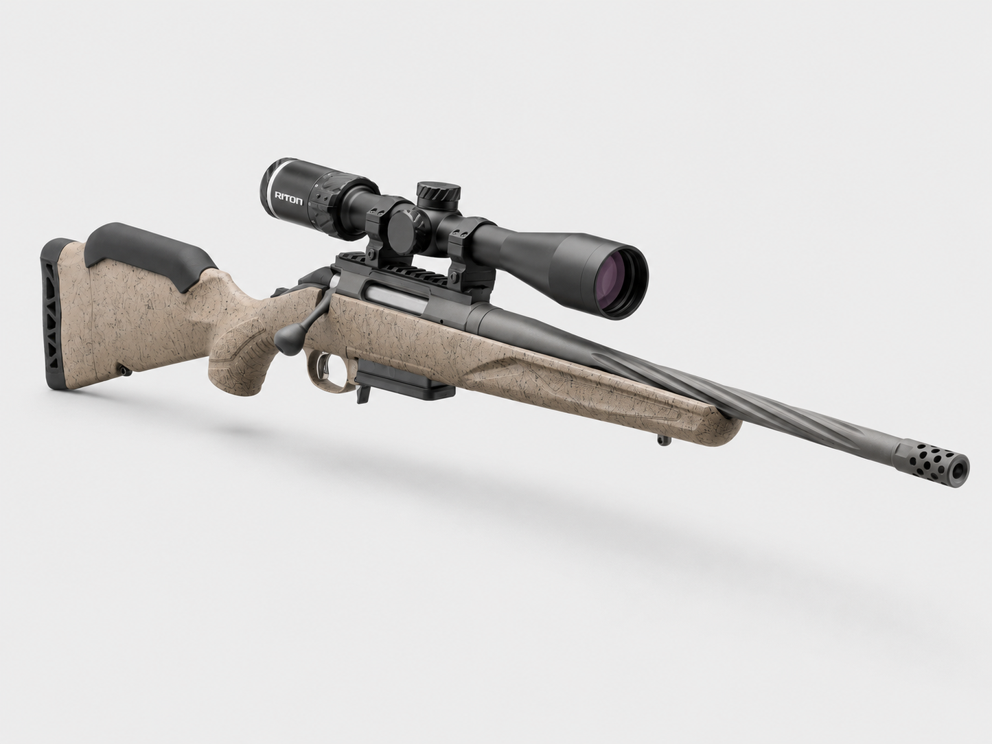 Ruger American Ranch Gen II .350 Legend Rifle with Riton 3 Primal 3-9x40 EER Scope Package