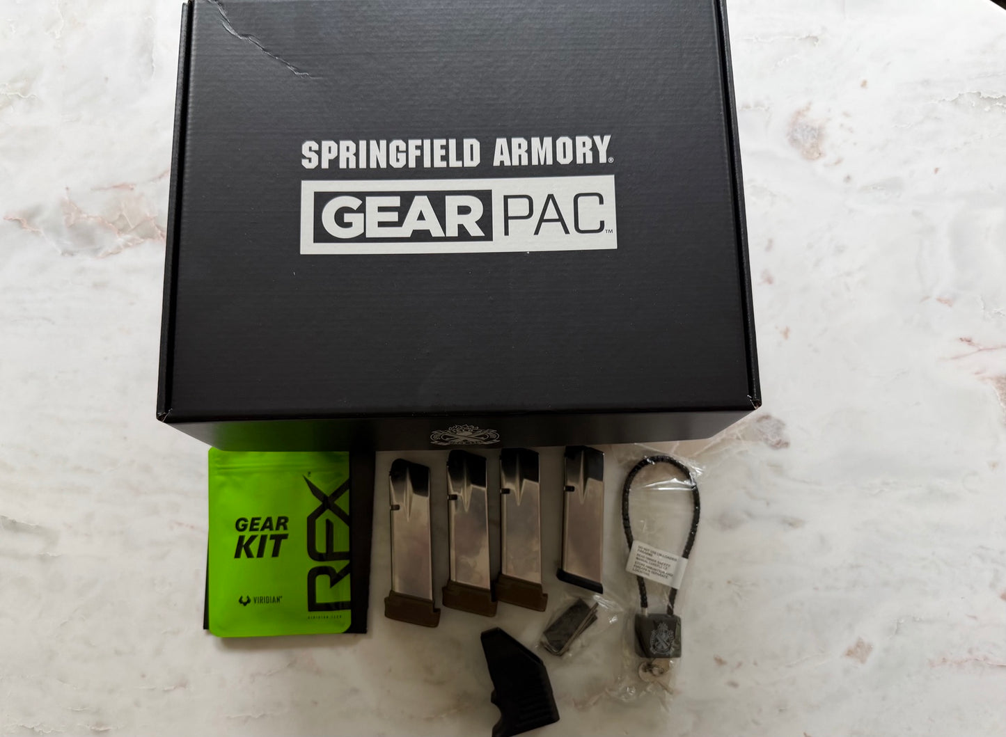 Springfield Armory Hellcat Pro OSP FDE Gear Pac 9mm w/ Viridian RFX11 Green