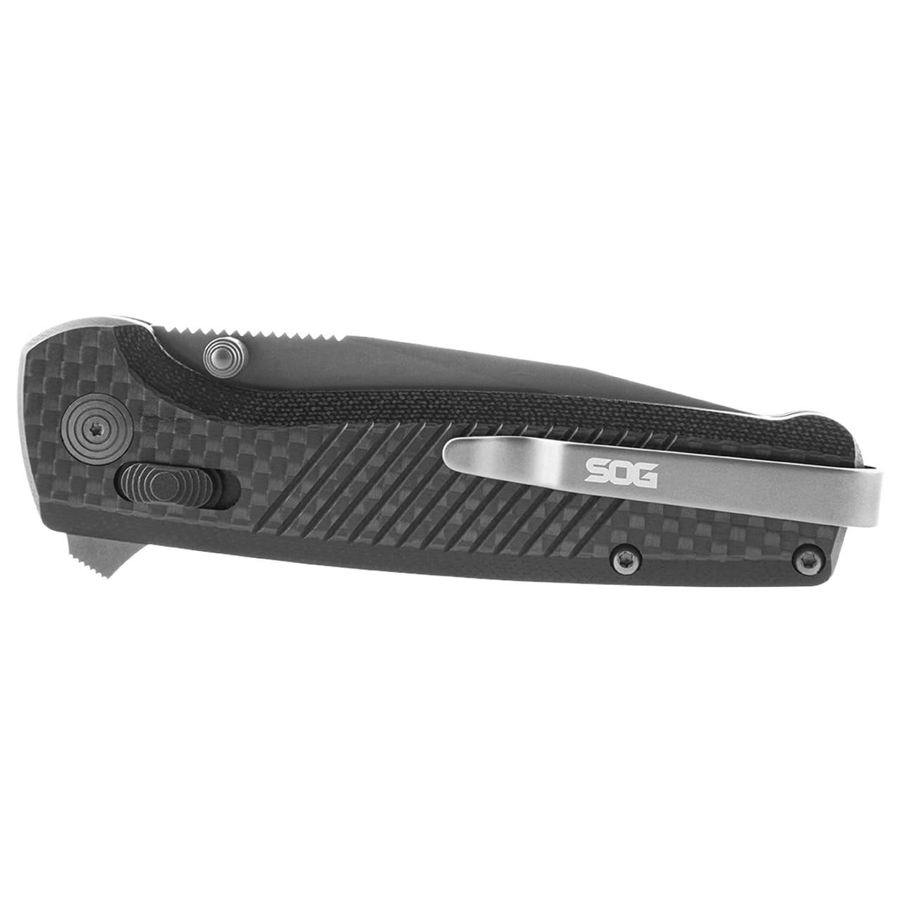 IN TRANSIT-SOG Terminus XR LTE Folding Knife 2.95" Blade Black and Grey