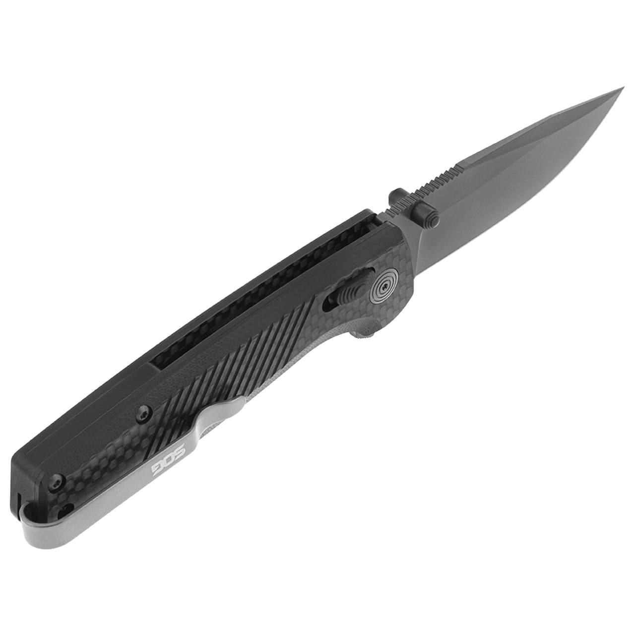 IN TRANSIT-SOG Terminus XR LTE Folding Knife 2.95" Blade Black and Grey