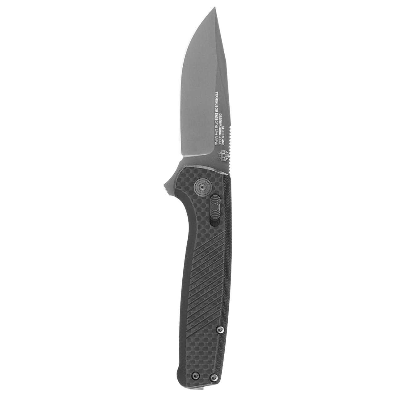 IN TRANSIT-SOG Terminus XR LTE Folding Knife 2.95" Blade Black and Grey