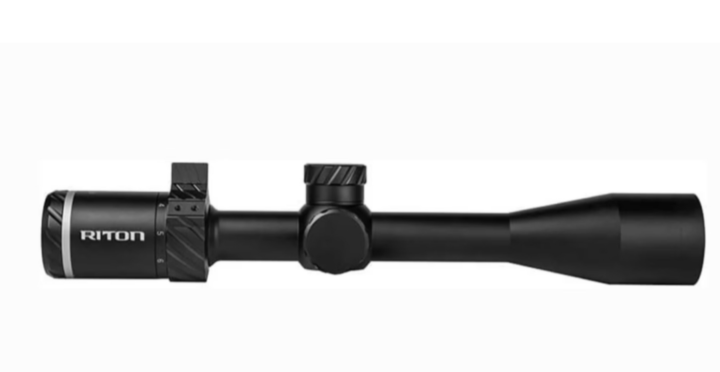 Riton 3 Primal 3-9x40 EER Scope - Extended Eye Relief Duplex