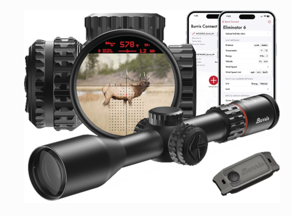 Burris Eliminator VI 4-20x52mm X177 Rangefinding Rifle Scope