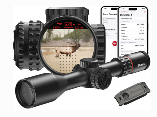 Burris Eliminator VI 4-20x52mm X177 Rangefinding Rifle Scope
