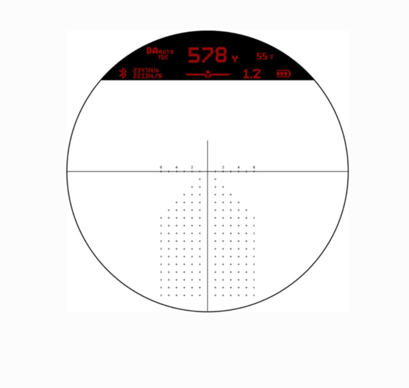 Burris Eliminator VI 4-20x52mm X177 Rangefinding Rifle Scope