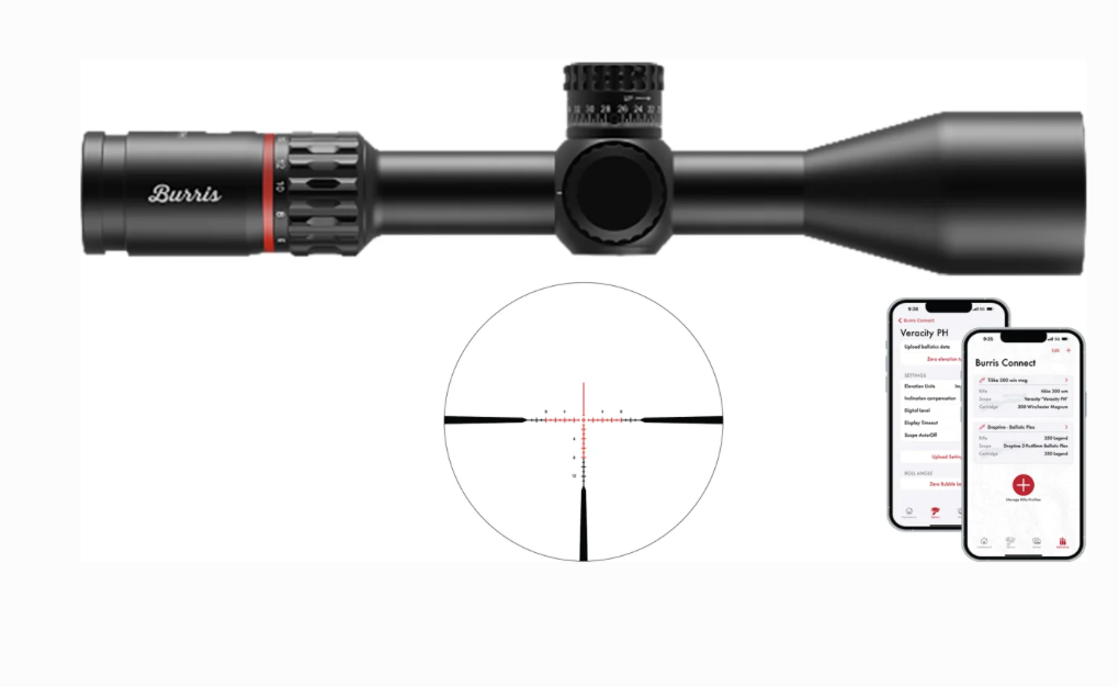 Burris Veracity PH 4-20x50mm FFP Illuminated RC-MOA Rifle Scope