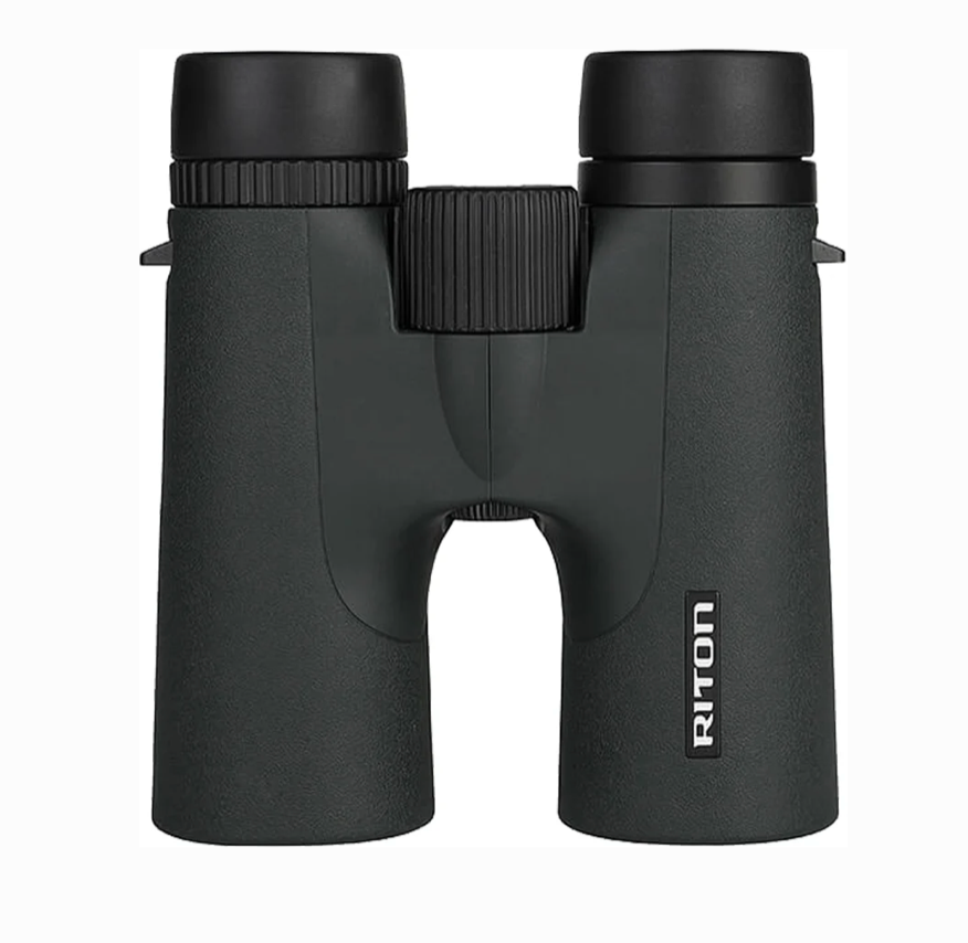Riton 5 Primal 10x42 ED Binoculars | Black Rubber Armor