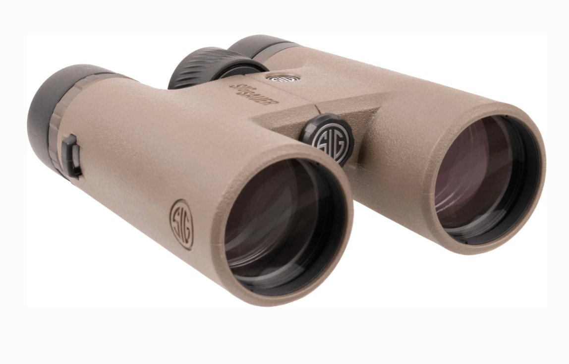 SIG Sauer Canyon HD 10x42 Binoculars | FDE Closed Bridge
