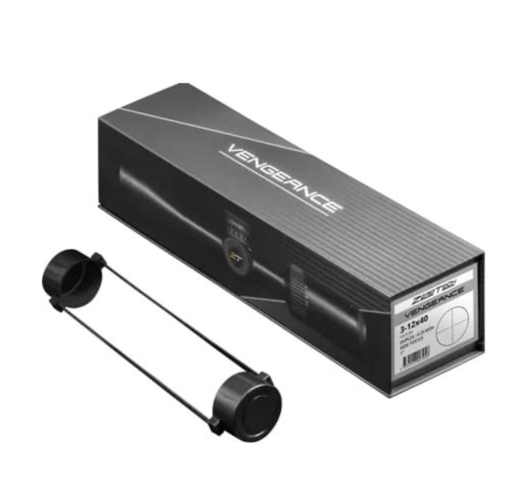 ZeroTech Vengeance 3-12x40 Zeroplex Rifle Scope