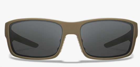 ROKA AT-1 Protective Sunglasses, Flat Dark Earth Frame, Dark Carbon Lens
