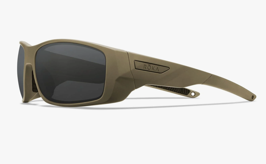 COMING SOON: AT-1 Protective:Flat Dark Earth Frame - Dark Carbon Lens
