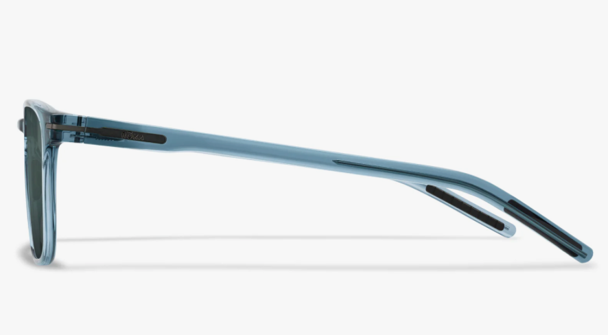 COMING SOON: Rory 2.0 Sunglasses: Crystal Slate Frame - Dark Carbon (Polarized) Lens
