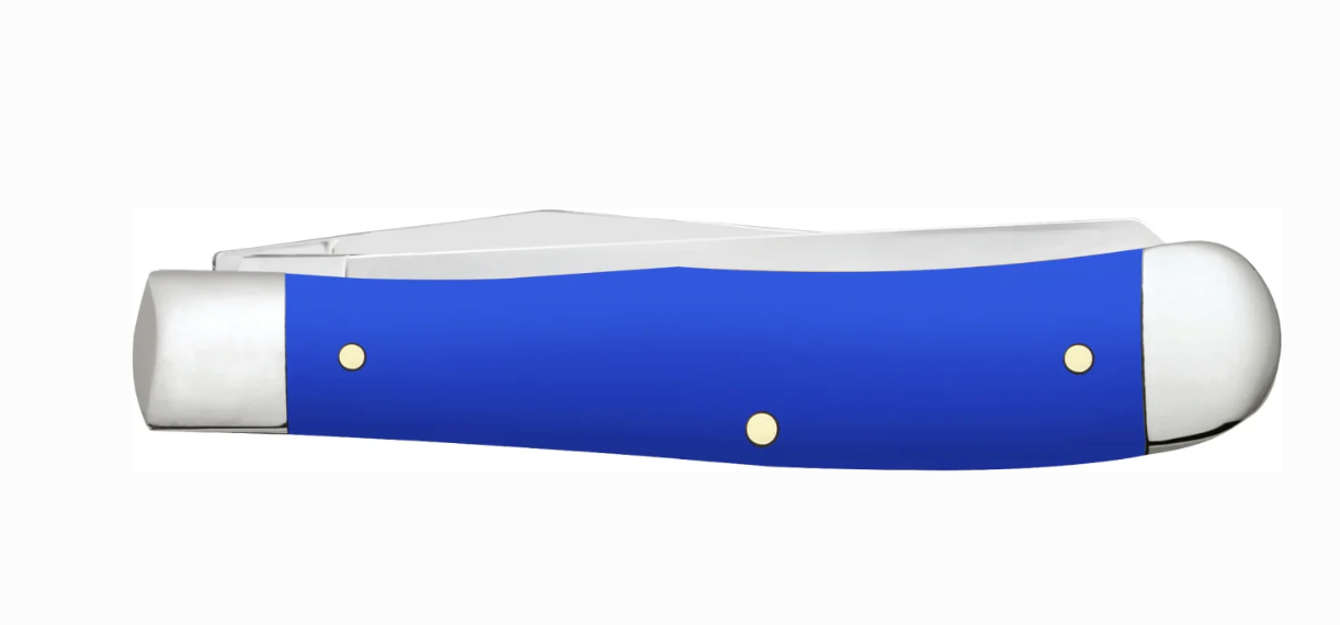 Case Royal Blue Synthetic Trapper Pocket Knife