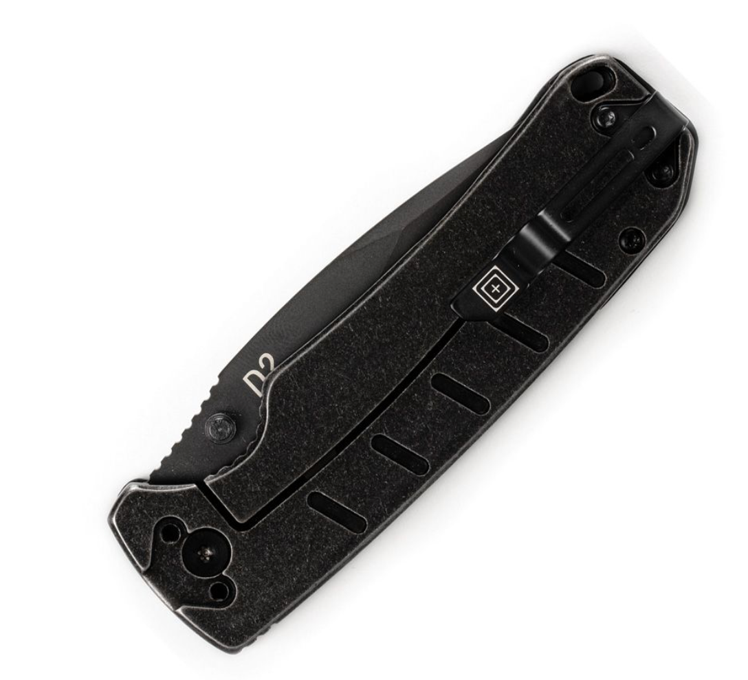 5.11 Tactical Ryker DP Mini Folding Knife Black