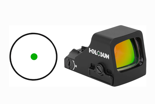 Holosun HE407K-GR-X2 6 MOA Green Dot Reflex Sight
