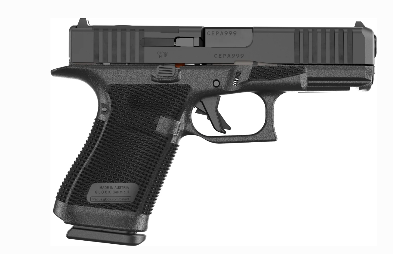 GLOCK 19 Gen6 9mm Optics Ready 15-Round Black