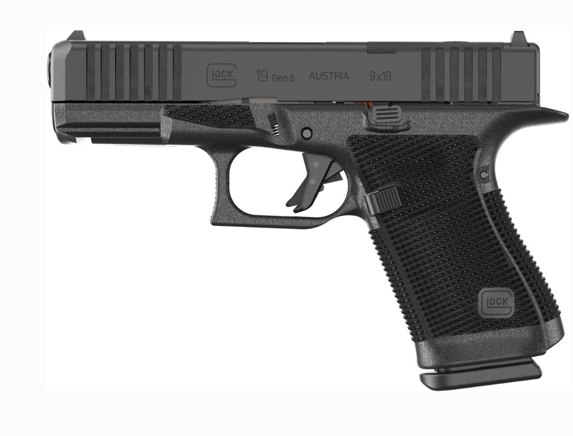 GLOCK 19 Gen6 9mm Optics Ready 15-Round Black