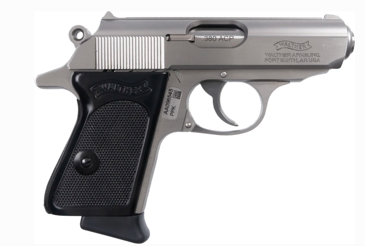Walther PPK .380 ACP 3.3-Inch Stainless 6-Round Pistol