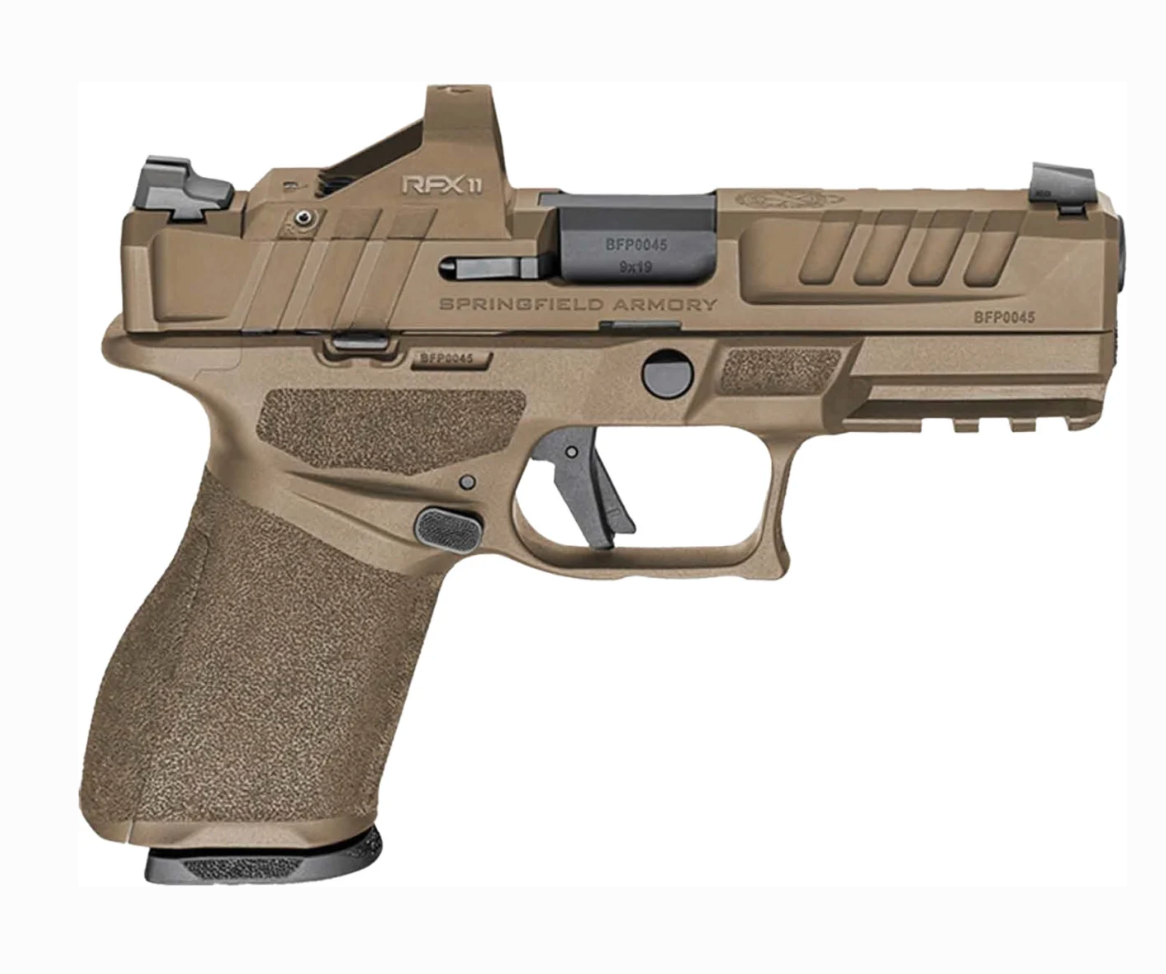 Springfield Armory Echelon 4.0C Gear Pac 9mm Desert FDE with Viridian RFX11