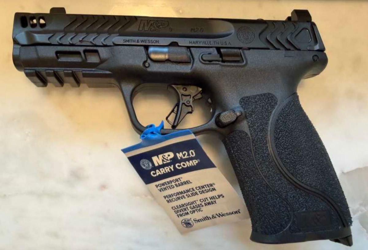 S&W PC M&P9 M2.0 Carry Comp 9mm Davidson's Exclusive 5 Mags
