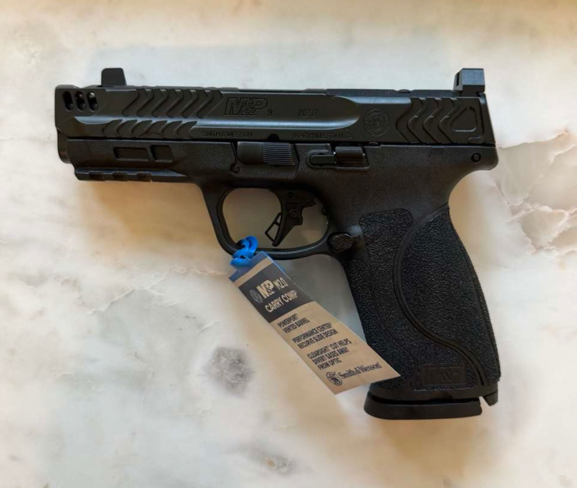 S&W PC M&P9 M2.0 Carry Comp 9mm Davidson's Exclusive 5 Mags