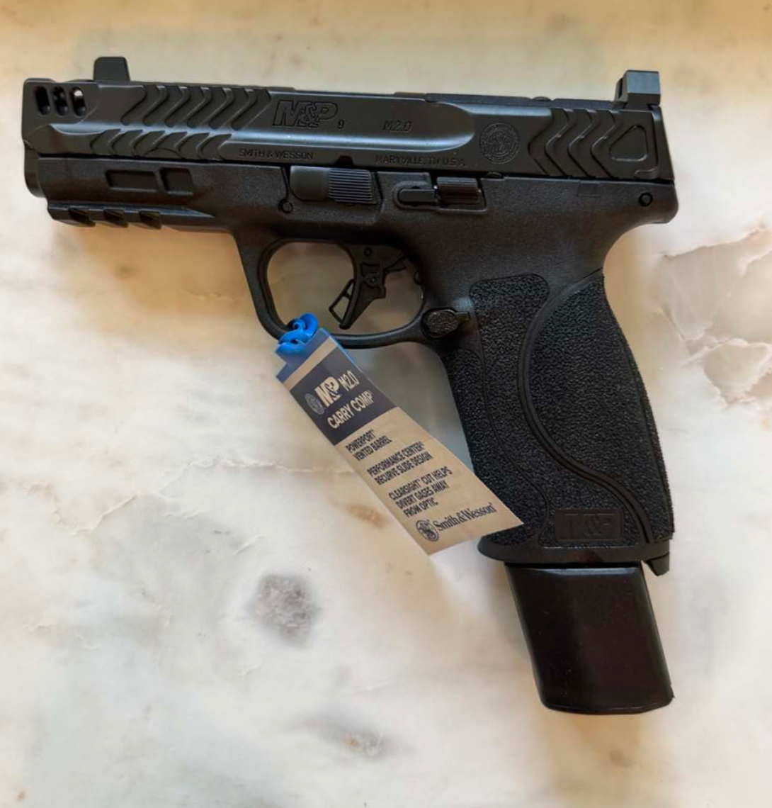 S&W PC M&P9 M2.0 Carry Comp 9mm Davidson's Exclusive 5 Mags