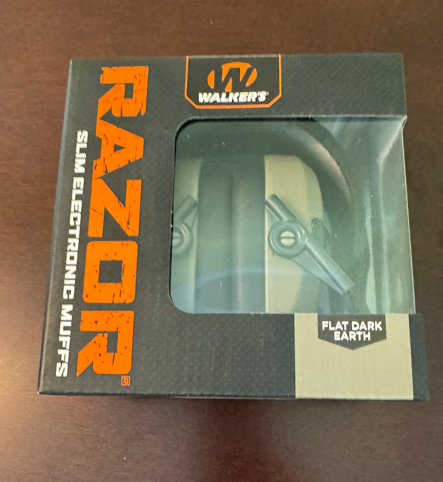 Walker’s Razor Slim Electronic Hearing Protection Muff
