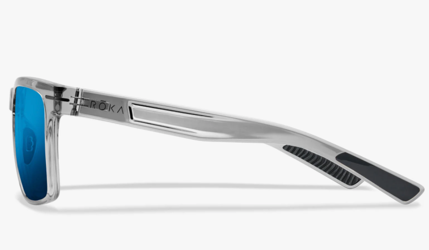 COMING SOON: Barton 2.0 Protective:Crystal Grey Frame - Glacier Mirror (Polarized) Lens