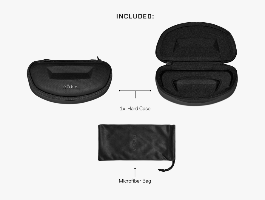 ROKA AT-1 Protective Sunglasses, Flat Dark Earth Frame, Dark Carbon Lens