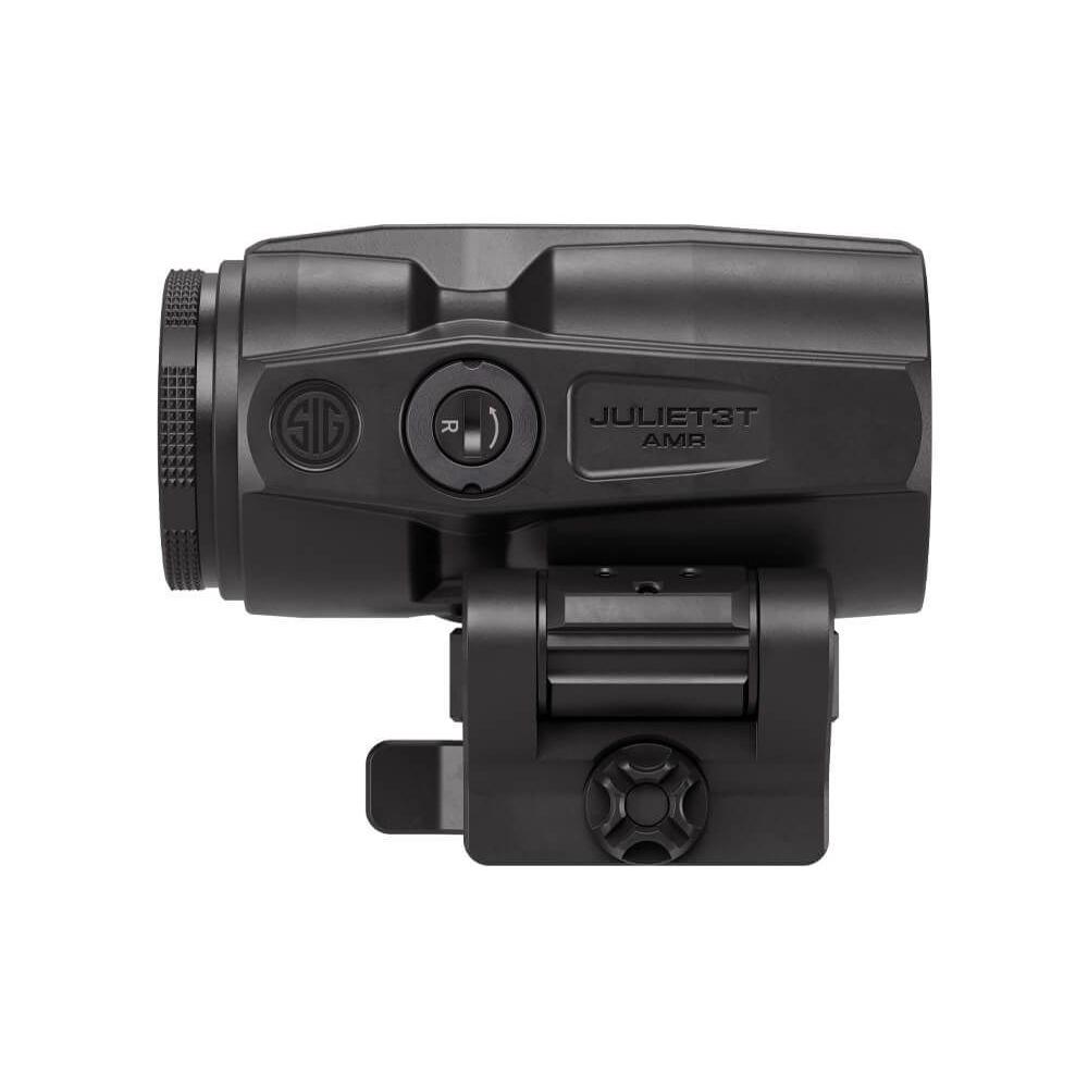 IN TRANSIT-SIG Sauer JULIET3T-AMR 3x22mm Magnifier – Black, PowerCam90 QR Mount