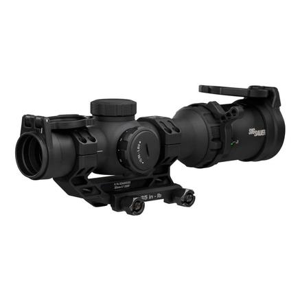 Sig Sauer Tango-MSR Compact Rifle Scope 1-8x24mm 30mm SFP BDC8 Illum Black with Mount